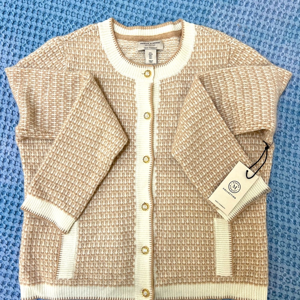 Martha Stewart Cardigan NWT